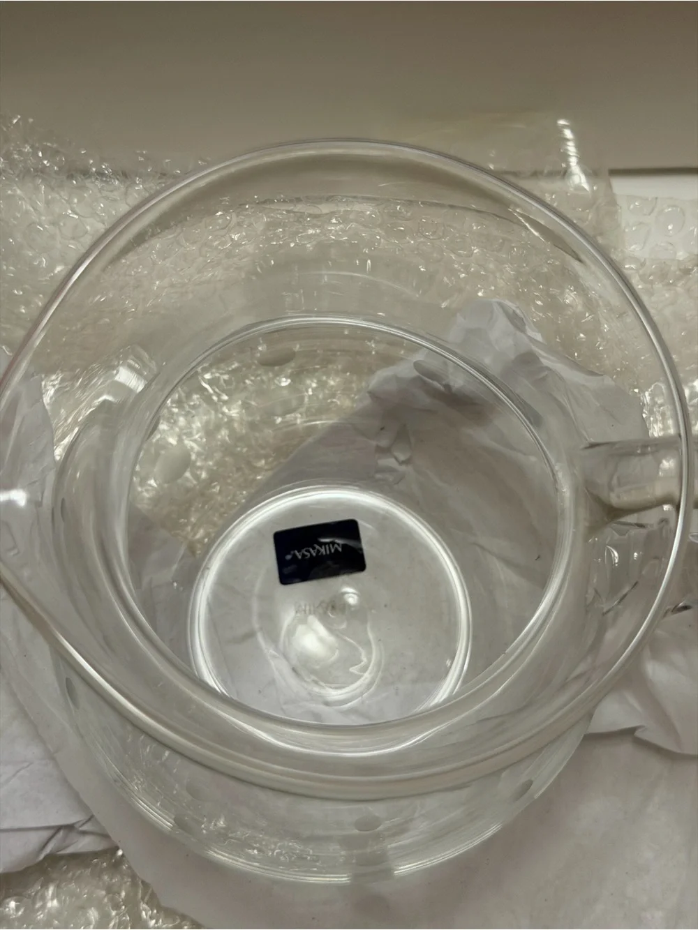 Cheers by Mikasa Belly Pitcher 3 1/4 qt/3 liters